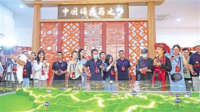     8月24日，記者一行走進“中國瑤醫藥之鄉”廣西來賓市金秀瑤族自治縣。